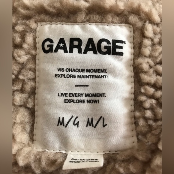 Garage Sherpa Teddy Coat - Picture 3 of 4